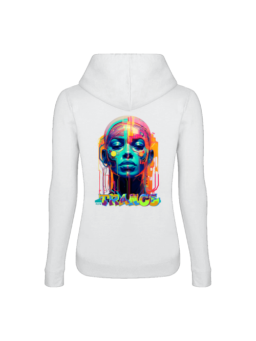 Trance Girlie Hoodie back print