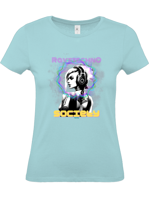 Ravetechno society Girlie Shirt