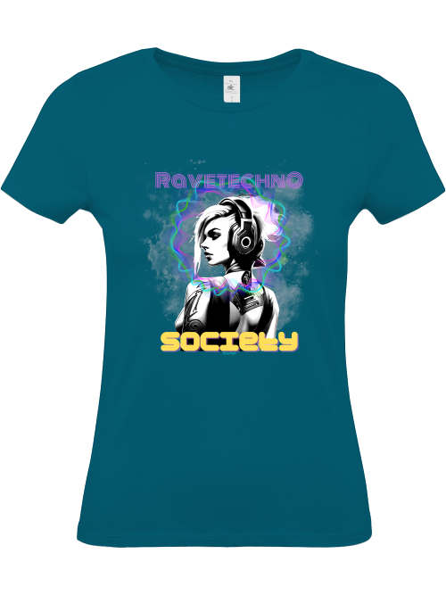 Ravetechno society Girlie Shirt