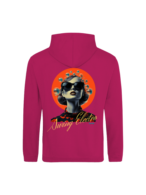 Swing Electro Hoodie/unisex back print
