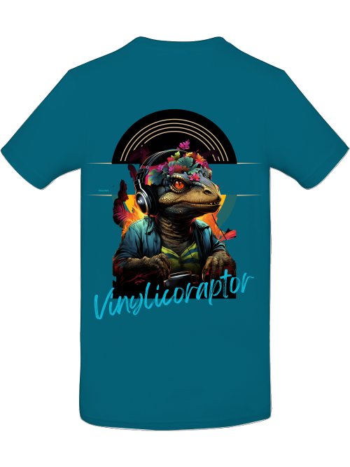 Vinylicoraptor Shirt back print