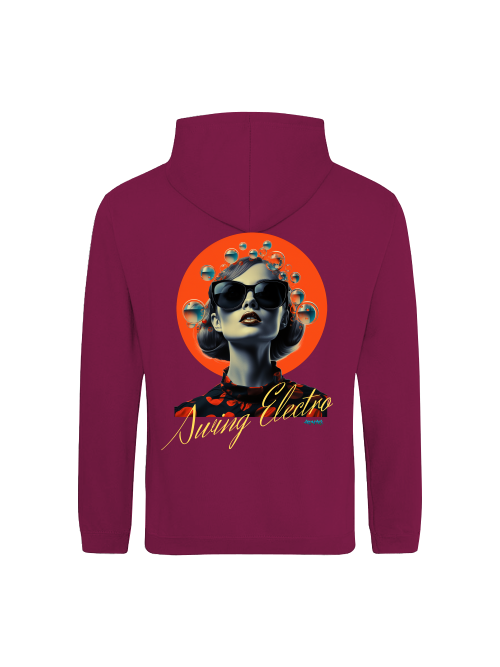 Swing Electro Hoodie/unisex back print