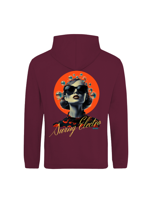 Swing Electro Hoodie/unisex back print