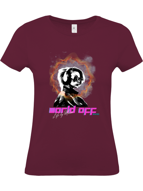 World off Girlie Shirt