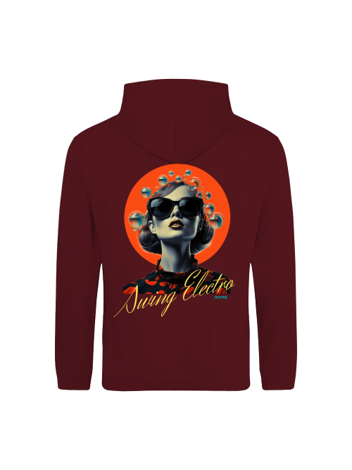Swing Electro Hoodie/unisex back print