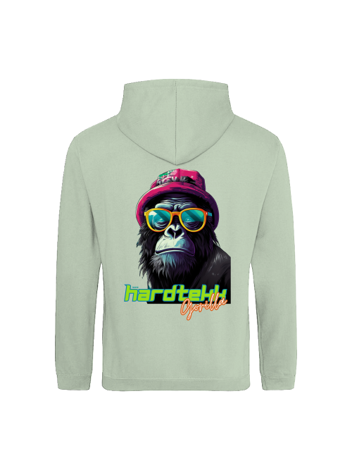 HARDTEKK Gorilla back print