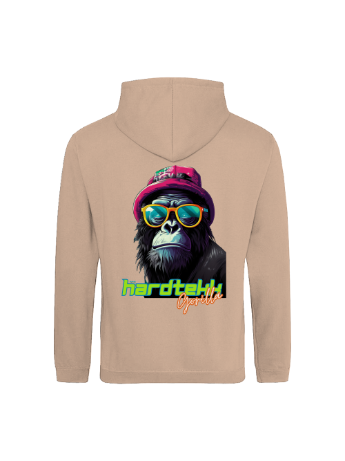 HARDTEKK Gorilla back print