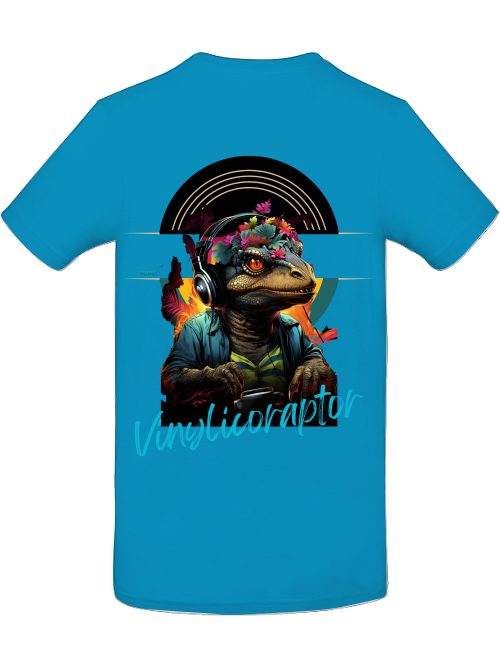 Vinylicoraptor Shirt back print