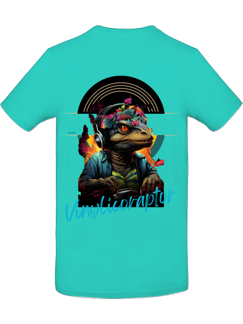 Vinylicoraptor Shirt back print