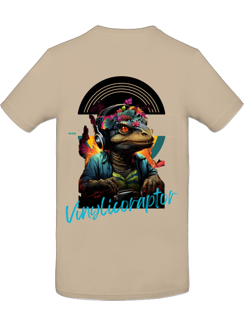 Vinylicoraptor Shirt back print