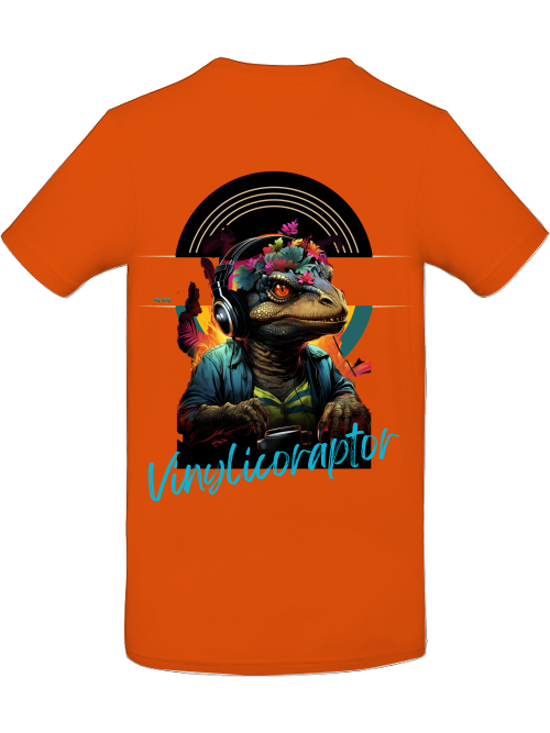 Vinylicoraptor Shirt back print