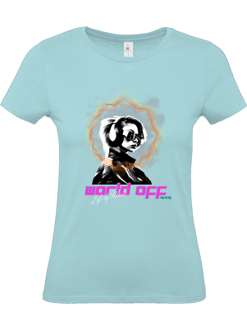 World off Girlie Shirt