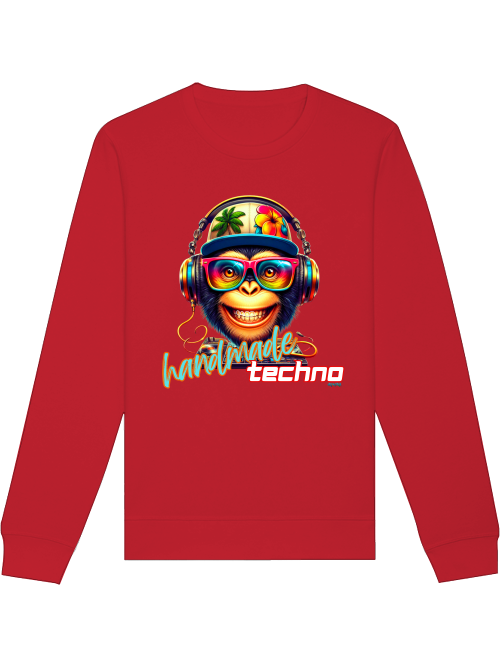 handmade Techno Monkey head Sweater